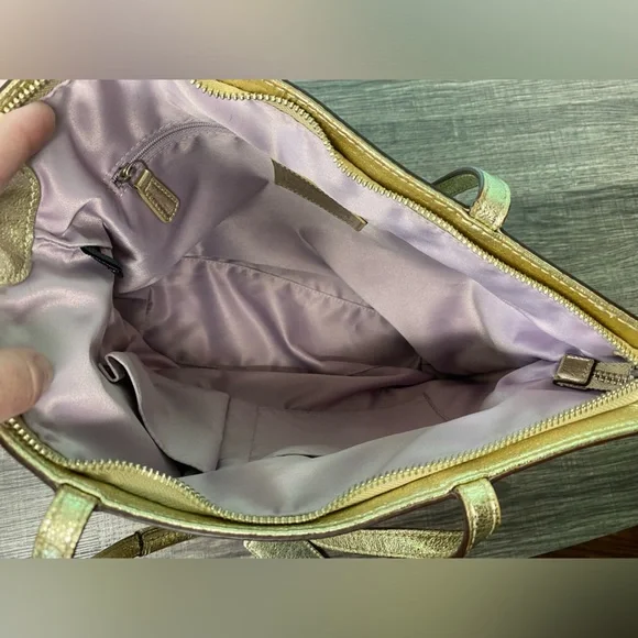 🩶 COACH Signature Tartan Plaid Shoulder Bag - Picture 11 of 16